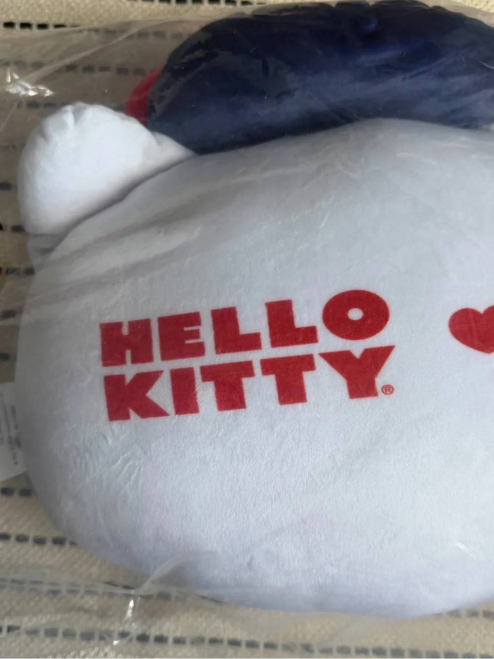 Sanrio Hello Kitty Plush Head Pillow Sanrio Seattle Mariners Promo Merch